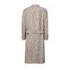 Striped Wool and Silk Coat reference view 2