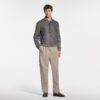 Suede and Knit Belted Jacket reference view 6
