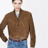 Velvet Suede Relaxed Jacket