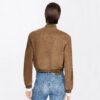 Velvet Suede Relaxed Jacket