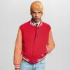 Vvn Leather Varsity Jacket