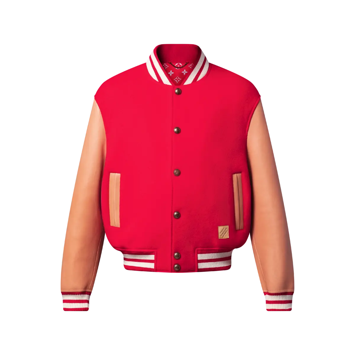 Vvn Leather Varsity Jacket