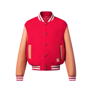 Vvn Leather Varsity Jacket