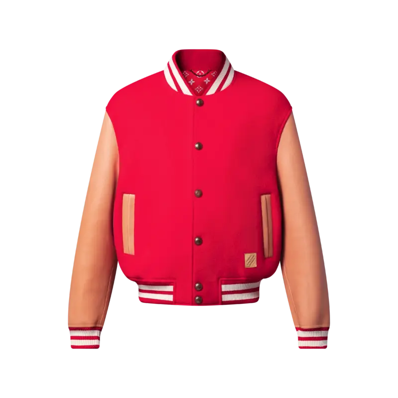 Vvn Leather Varsity Jacket