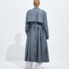 Wool And Mohair Trench Coat
