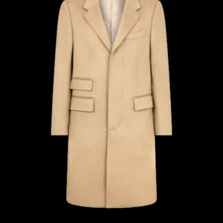 Wool Cashmere Light Tailored Coat