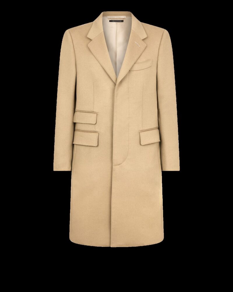 Wool Cashmere Light Tailored Coat