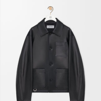 Workwear Jacket In Nappa Lambskin