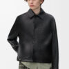 Workwear Jacket In Nappa Lambskin