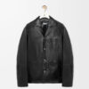 Workwear Jacket In Nappa Lambskin