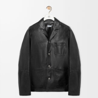 Workwear Jacket In Nappa Lambskin
