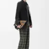 Workwear jacket in nappa lambskin Black