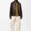 Workwear Jacket In Nappa Lambskin