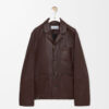 Workwear Jacket In Nappa Lambskin