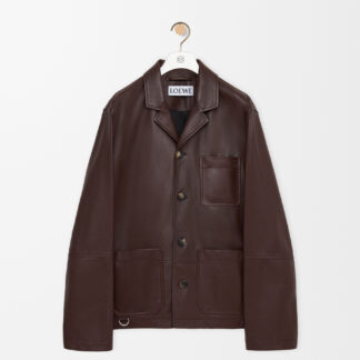 Workwear Jacket In Nappa Lambskin