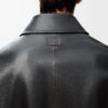 Zip Up Jacket In Nappa Lambskin