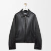 Zip Up Jacket In Nappa Lambskin